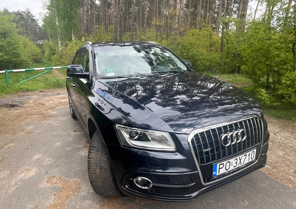 Audi Q5 cena 97000 przebieg: 96670, rok produkcji 2016 z Poznań małe 137